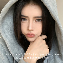 將圖片載入圖庫檢視器 新品預訂✨ 青松落色🩷💛 Ovo 啡色 brown 14.20mm 年拋 (兩片裝) 🎀可預訂請撳度數選項中最下🎀 ✨$100/3對✨