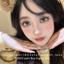 將圖片載入圖庫檢視器 現貨 水星布偶 thestarlens 灰色 gray 14.2mm 半年拋(兩片裝) 🎀可預訂請撳度數選項中最下🎀 ✨$100/3對✨