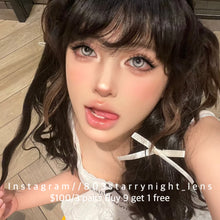 將圖片載入圖庫檢視器 新品預訂✨ 美洲女友🩶 af 灰色 gray 14.50mm 年拋 (兩片裝) 🎀可預訂請撳度數選項中最下🎀 ✨$100/3對✨