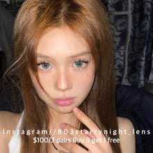 將圖片載入圖庫檢視器 現貨 大蘿莉藍 ovolook 綠色 藍色 blue green 14.50mm 半年拋 (兩片裝) 🎀可預訂請撳度數選項中最下🎀 ✨$100/3對✨