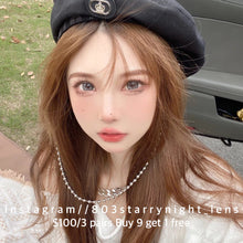 將圖片載入圖庫檢視器 現貨 茉莉烏龍🩶 af Queen灰色gray 14.50mm 年拋 (兩片裝) 🎀可預訂請撳度數選項中最下🎀 ✨$100/3對✨