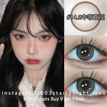 將圖片載入圖庫檢視器 現貨 逃離銀河灰🌌🩶 tina 灰色 gray 14.20mm 半年拋 (兩片裝) 🎀可預訂請撳度數選項中最下🎀 ✨$100/3對✨