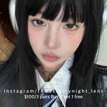 將圖片載入圖庫檢視器 現貨 害羞小哭包🩶  Tina 灰色 gray 14.50mm 半年拋 (兩片裝) 🎀可預訂請撳度數選項中最下🎀 ✨$100/3對✨