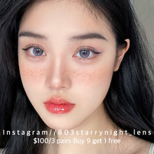 將圖片載入圖庫檢視器 現貨 治療晚安💜 af queen 紫色 灰色 Purple  gray 14.20mm 年拋 (兩片裝) 🎀可預訂請撳度數選項中最下🎀 ✨$100/3對✨