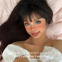 將圖片載入圖庫檢視器 現貨 賽博冰種🩵Clamido 藍色 blue14.20mm 年拋 (兩片裝) 🎀可預訂請撳度數選項中最下🎀 ✨$100/3對✨