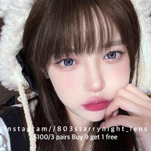 將圖片載入圖庫檢視器 現貨  霧面鱷 ovo 藍色 blue 14.50mm 半年拋 (兩片裝) 🎀可預訂請撳度數選項中最下🎀 ✨$100/3對✨