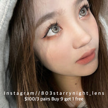 將圖片載入圖庫檢視器 現貨 泰式奶茶🩶 afqueen 灰色 gray 14.50mm 年拋 (兩片裝)🎀可預訂請撳度數選項中最下🎀 ✨$100/3對✨