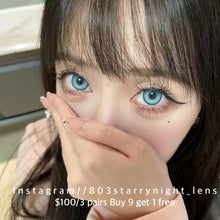 將圖片載入圖庫檢視器 新品預訂✨ 歐洲芭比🩵 af 藍色 blue 14.50mm 年拋 (兩片裝) 🎀可預訂請撳度數選項中最下🎀 ✨$100/3對✨