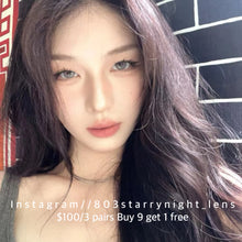 將圖片載入圖庫檢視器 現貨 淨白提花🩶 Tina 灰色 gray 14.20mm 半年拋 (兩片裝) 🎀可預訂請撳度數選項中最下🎀 ✨$100/3對✨