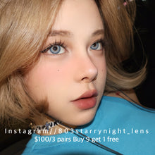 將圖片載入圖庫檢視器 現貨 海巫婆🩵 af Queen 藍色 blue 14.00mm 年拋 (兩片裝) 🎀可預訂請撳度數選項中最下🎀 ✨$100/3對✨