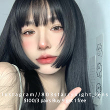 將圖片載入圖庫檢視器 現貨 荔枝殼🤎 ovolook 啡色 brown 14.00mm 半年拋 (兩片裝) 🎀可預訂請撳度數選項中最下🎀 ✨$100/3對✨