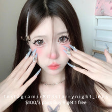 將圖片載入圖庫檢視器 現貨 大眼乖乖🤎  thestarlens 啡色  Brown 14.5mm 年拋(兩片裝)🎀可預訂請撳度數選項中最下🎀 ✨$100/3對✨