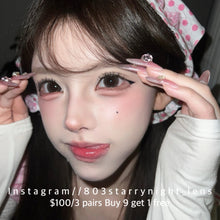 將圖片載入圖庫檢視器 新品預訂✨  大大亮巧🤎 af 啡色 brown 14.50mm 年拋 (兩片裝) 🎀可預訂請撳度數選項中最下🎀 ✨$100/3對✨