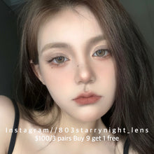 將圖片載入圖庫檢視器 現貨  沙旺古麻 ovo 啡色 brown 14.20mm 半年拋 (兩片裝) 🎀可預訂請撳度數選項中最下🎀 ✨$100/3對✨