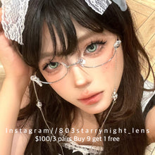 將圖片載入圖庫檢視器 新品預訂✨ 亞洲歐巴💚 af 綠色 green 14.50mm 年拋 (兩片裝) 🎀可預訂請撳度數選項中最下🎀 ✨$100/3對✨