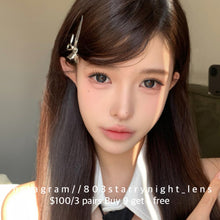 將圖片載入圖庫檢視器 新品預訂✨ 社恐樹莓🩶 thestarlens 灰色 黑色 gray black 14.50mm 半年拋 (兩片裝) 🎀可預訂請撳度數選項中最下🎀 ✨$100/3對✨