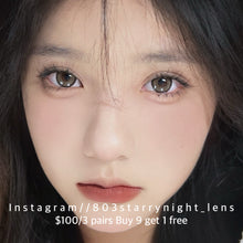 將圖片載入圖庫檢視器 新品預訂✨ 焦糖小丸子🍡 thestarlens 啡色 brown 14.20mm 半年拋 (兩片裝) 🎀可預訂請撳度數選項中最下🎀 ✨$100/3對✨