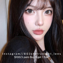 將圖片載入圖庫檢視器 新品預訂✨ 胡椒小狗🐶🩶 thestarlens 灰色 gray 14.50mm 半年拋 (兩片裝) 🎀可預訂請撳度數選項中最下🎀 ✨$100/3對✨