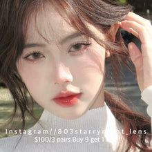 將圖片載入圖庫檢視器 新品預訂✨  落日奶酪🧀 thestarlens  啡色 brown 14.20mm 半年拋 (兩片裝) 🎀可預訂請撳度數選項中最下🎀 ✨$100/3對✨