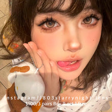 將圖片載入圖庫檢視器 現貨 泡泡啤酒🍻 AfQueen 啡色 brown 14.50mm 年拋 (兩片裝)🎀可預訂請撳度數選項中最下🎀 ✨$100/3對✨