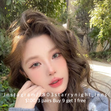 將圖片載入圖庫檢視器 新品預訂✨thestarlens 追光貓🐈14.20mm 綠色 green 半年拋(兩片裝)🎀可預訂請撳度數選項中最下🎀 ✨$100/3對✨