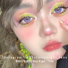 將圖片載入圖庫檢視器 新品預訂🫧 紫薯姫🍠💜 紫色 NEO COULER  purple 14.2mm 日拋 (一盒五對)