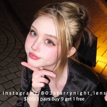 將圖片載入圖庫檢視器 現貨 小畫家👩🏻🎨🩶 AfQueen 灰色 gray 14.20mm 年拋 (兩片裝) 🎀可預訂請撳度數選項中最下🎀 ✨$100/3對✨