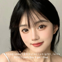 將圖片載入圖庫檢視器 現貨 椰奶球棕🤎 thestarlens 啡色 brown 14.50mm 半年拋 (兩片裝) 🎀可預訂請撳度數選項中最下🎀 ✨$100/3對✨