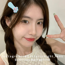 將圖片載入圖庫檢視器 現貨 厚蛋燒💛 clamido 啡色 brown 14.20mm 年拋 (兩片裝) 🎀可預訂請撳度數選項中最下🎀 ✨$100/3對✨