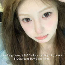 將圖片載入圖庫檢視器 新品預訂✨ 白桃茉莉🩷🖤 Tina 粉色 黑色 black pink 14.20mm 半年拋 (兩片裝) 🎀可預訂請撳度數選項中最下🎀 ✨$100/3對✨