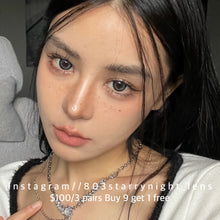 將圖片載入圖庫檢視器 現貨 碎冰珠💜🖤 ovo 紫色 黑色 black purple 14.50mm 半年拋 (兩片裝) 🎀可預訂請撳度數選項中最下🎀 ✨$100/3對✨