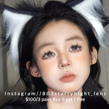 將圖片載入圖庫檢視器 現貨 沉淪粉霧海🩷 AfQueen 粉紅色 pink  14.50mm 年拋 (兩片裝) 🎀可預訂請撳度數選項中最下🎀 ✨$100/3對✨