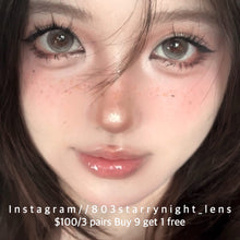 將圖片載入圖庫檢視器 現貨 睡眠藝術家🩶 afqueen 灰色 gray 14.50mm 年拋 (兩片裝) 🎀可預訂請撳度數選項中最下🎀 ✨$100/3對✨