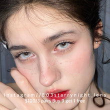 將圖片載入圖庫檢視器 新品預訂✨ 反光燈灰🩶 thestarlens 灰色 gray 14.20mm 年拋 (兩片裝) 🎀可預訂請撳度數選項中最下🎀 ✨$100/3對✨