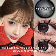 將圖片載入圖庫檢視器 現貨 告白藍氣球🎈 Tina 藍色色 Blue 14.50mm 半年拋 (兩片裝) 🎀可預訂請撳度數選項中最下🎀 ✨$100/3對✨