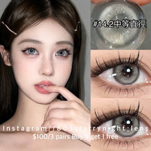 將圖片載入圖庫檢視器 現貨 波斯來電 Clamido 灰色 gray 14.50mm 年拋 (兩片裝) 🎀可預訂請撳度數選項中最下🎀 ✨$100/3對✨