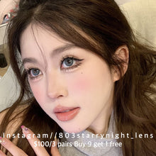 將圖片載入圖庫檢視器 現貨 尼斯湖綠🩵 Clamido藍色 綠色 green blue 14.20mm 年拋 (兩片裝) 🎀可預訂請撳度數選項中最下🎀 ✨$100/3對✨