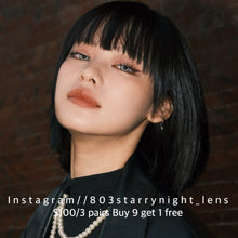 將圖片載入圖庫檢視器 現貨 惡魔女🩶 af Queen 灰色 gray 14.00mm 年拋 (兩片裝) 🎀可預訂請撳度數選項中最下🎀 ✨$100/3對✨