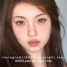 將圖片載入圖庫檢視器 現貨 虛擬人類灰🖤🩶 ovo 黑色 灰色 black gray 14.50mm 半年拋 (兩片裝) 🎀可預訂請撳度數選項中最下🎀 ✨$100/3對✨