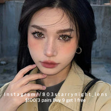 將圖片載入圖庫檢視器 新品預訂✨花園宇宙🤎 xiyou啡色 brown 14.50mm 年拋 (兩片裝) 🎀可預訂請撳度數選項中最下🎀 ✨$100/3對✨