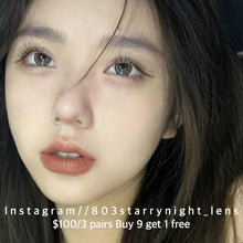 將圖片載入圖庫檢視器 現貨 逃離銀河灰🌌🩶 tina 灰色 gray 14.20mm 半年拋 (兩片裝) 🎀可預訂請撳度數選項中最下🎀 ✨$100/3對✨