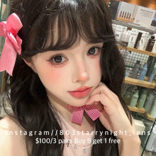 將圖片載入圖庫檢視器 新品預訂✨ 摸魚選手🖤 thestarlens 黑色 black 14.50mm 半年拋 (兩片裝) 🎀可預訂請撳度數選項中最下🎀 ✨$100/3對✨