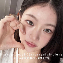 將圖片載入圖庫檢視器 現貨 早安情話 af queen 啡色 brown 14.20mm 年拋 (兩片裝)🎀可預訂請撳度數選項中最下🎀 ✨$100/3對✨