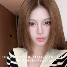 將圖片載入圖庫檢視器 現貨 超大梅花🩶 af 灰色 gray 14.50mm 年拋 (兩片裝) 🎀可預訂請撳度數選項中最下🎀 ✨$100/3對✨