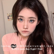 將圖片載入圖庫檢視器 現貨 仙本納海域💙 Clamido 藍色 blue 14.20mm 年拋 (兩片裝) 🎀可預訂請撳度數選項中最下🎀 ✨$100/3對✨