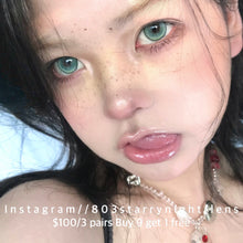 將圖片載入圖庫檢視器 現貨 大蘿莉藍 ovolook 綠色 藍色 blue green 14.50mm 半年拋 (兩片裝) 🎀可預訂請撳度數選項中最下🎀 ✨$100/3對✨