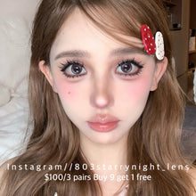 將圖片載入圖庫檢視器 現貨 害羞小哭包🩶  Tina 灰色 gray 14.50mm 半年拋 (兩片裝) 🎀可預訂請撳度數選項中最下🎀 ✨$100/3對✨