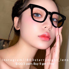 將圖片載入圖庫檢視器 現貨 俄羅斯女孩藍🇷🇺💙 買完不補❗️  clamido 藍色 Blue 14.0mm 年拋(兩片裝)✨$100/3對✨