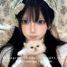 將圖片載入圖庫檢視器 現貨 星球居民💙   Thestarlens 藍色 BLUE 14.50mm 年拋 (兩片裝)🎀可預訂請撳度數選項中最下🎀 ✨$100/3對✨