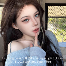 將圖片載入圖庫檢視器 新品預訂✨ 帝藍閃蝶🦋 AF 藍色 blue 14.50mm 年拋 (兩片裝) 🎀可預訂請撳度數選項中最下🎀 ✨$100/3對✨